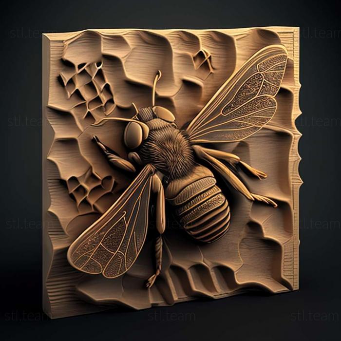 3D модель Osmia uncinata (STL)